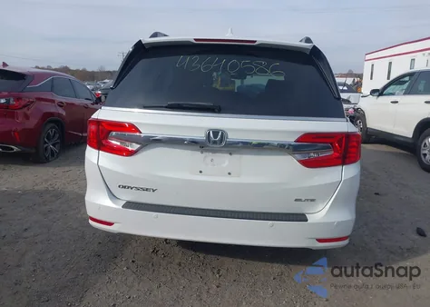 2020 Honda Odyssey Elite z USA, uszkodzony, nr VIN 5FNRL6H94LB045159